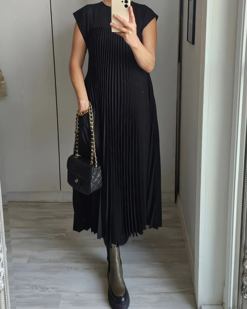 Laurine™ – Elegante abito lungo in stile classico