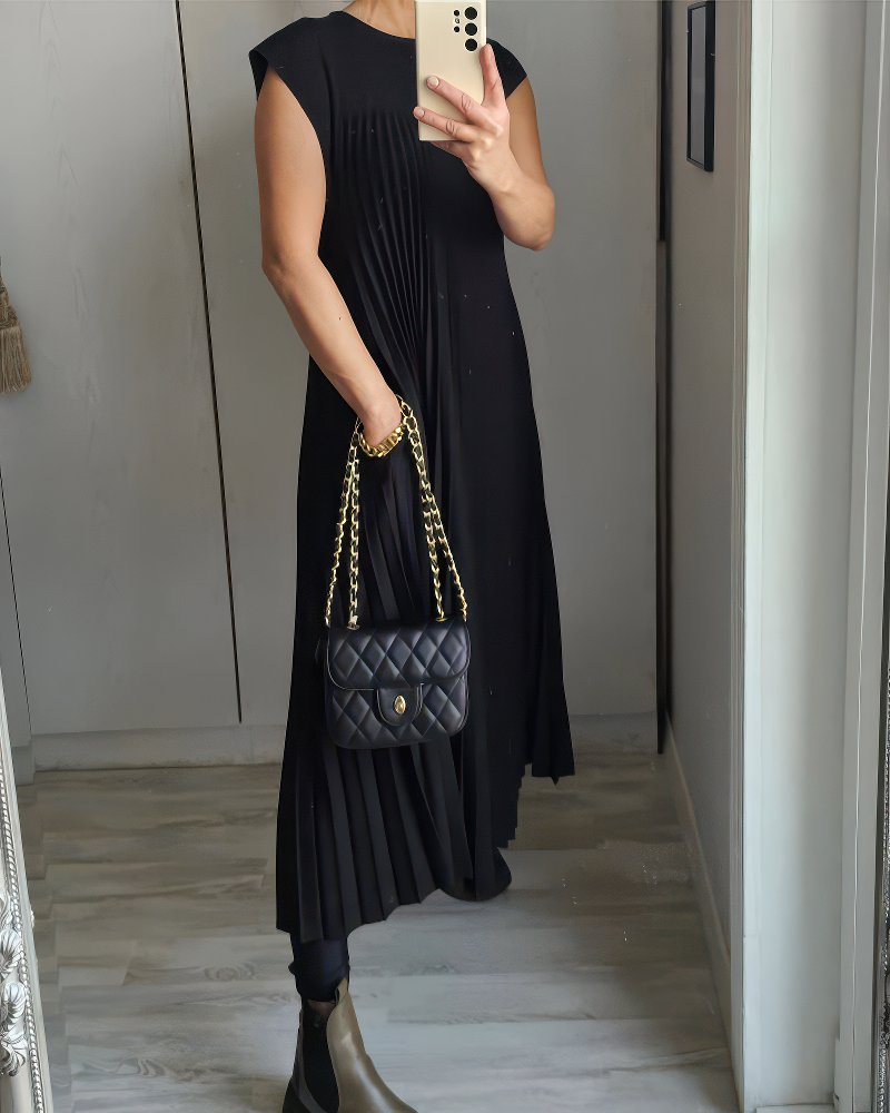 Laurine™ – Elegante abito lungo in stile classico