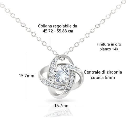Collana Donna - Ti Prometto di essere Sempre al tuo Fianco
