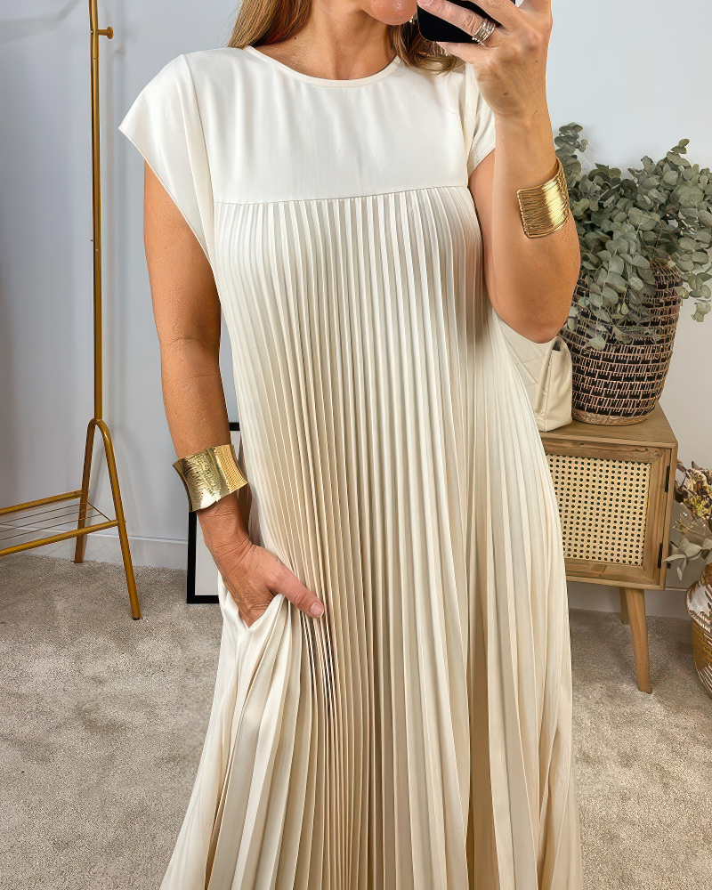 Laurine™ – Elegante abito lungo in stile classico