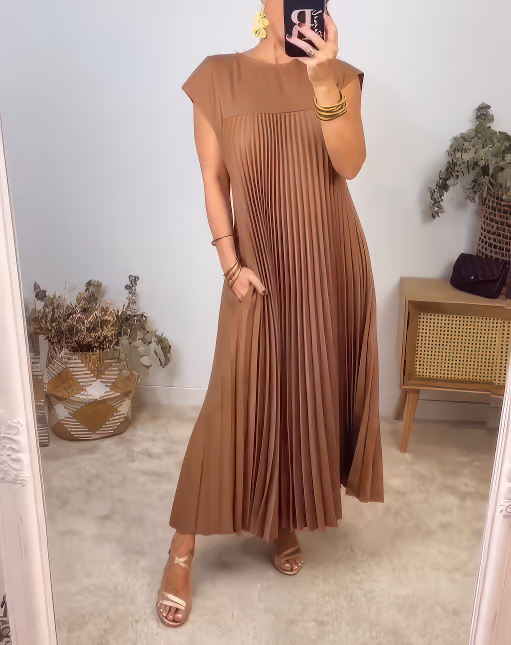 Laurine™ – Elegante abito lungo in stile classico