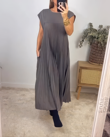Laurine™ – Elegante abito lungo in stile classico