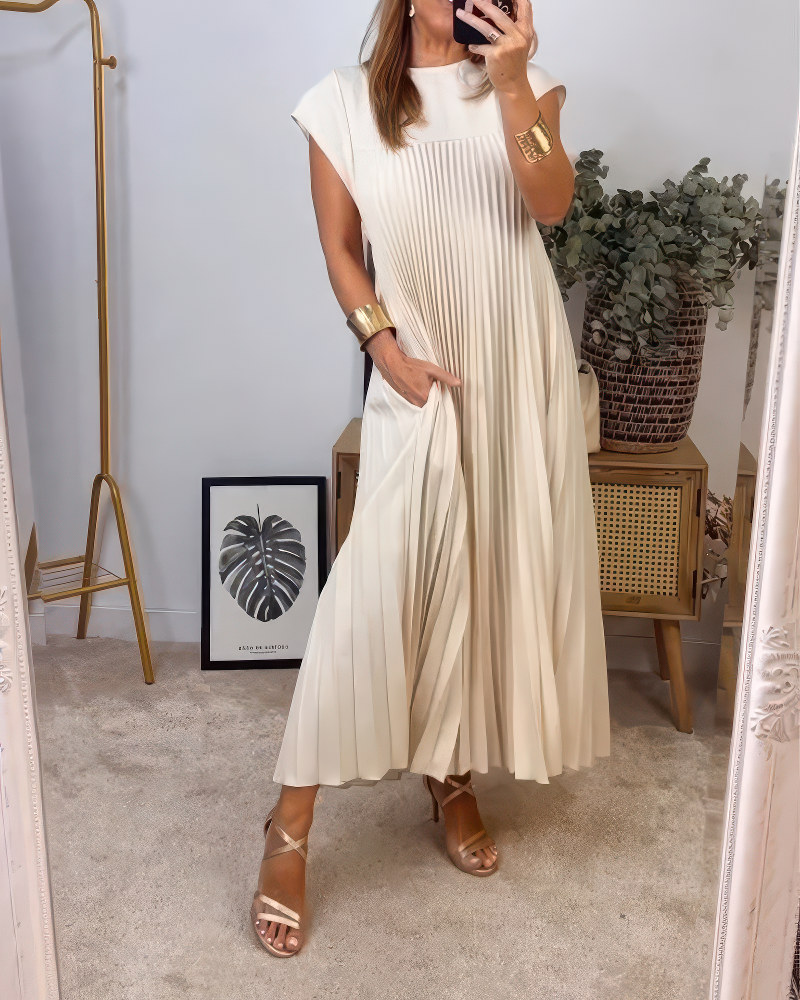 Laurine™ – Elegante abito lungo in stile classico