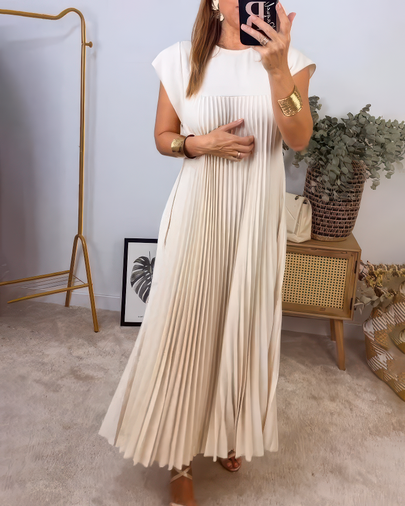 Laurine™ – Elegante abito lungo in stile classico