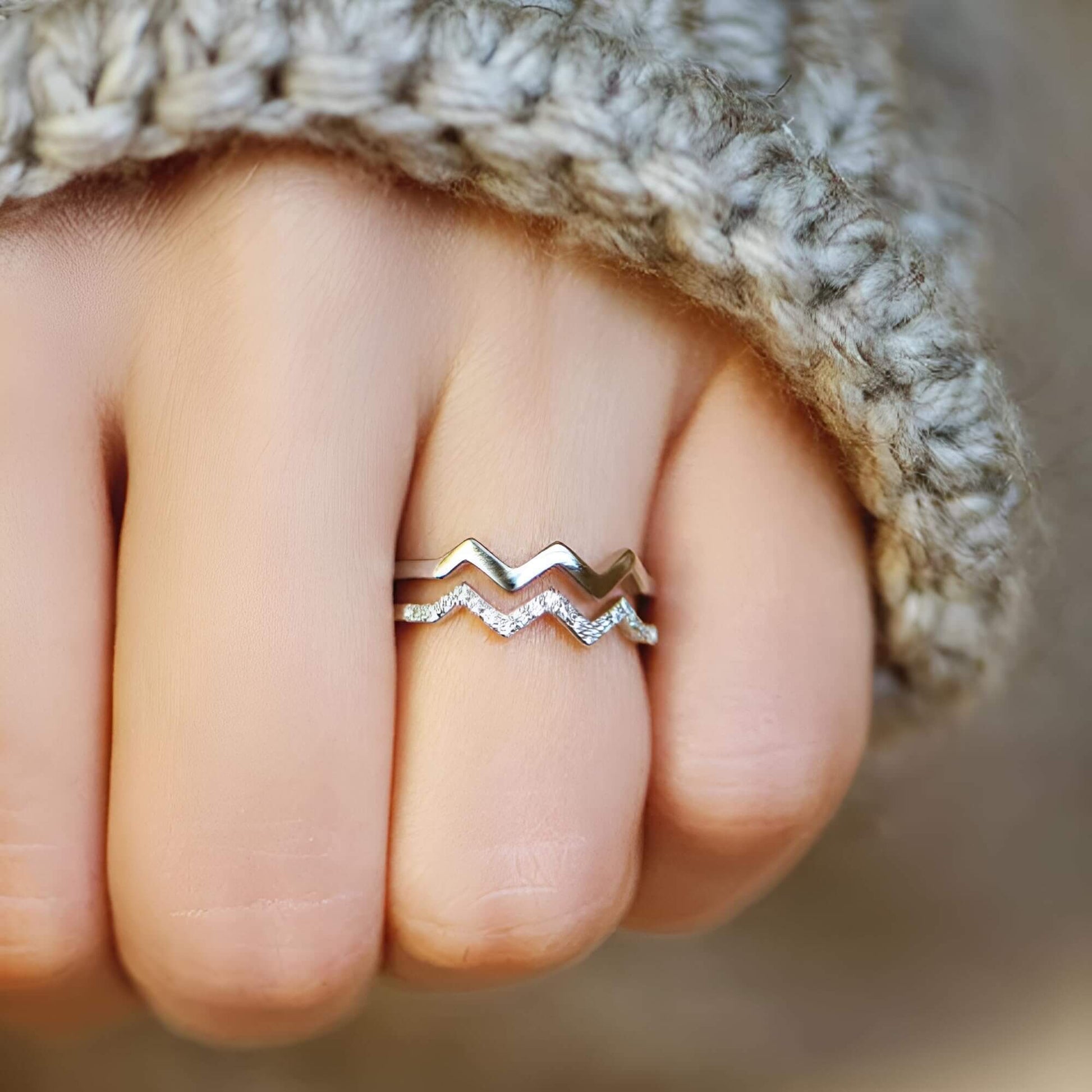 Anello in Argento Sterling 925 - Donna Della Mia Vita - Alti e Bassi