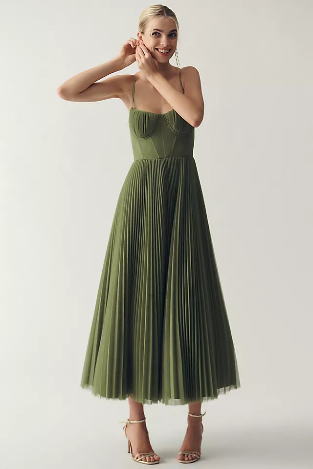 Catherine™ - Abito in tulle plissettato
