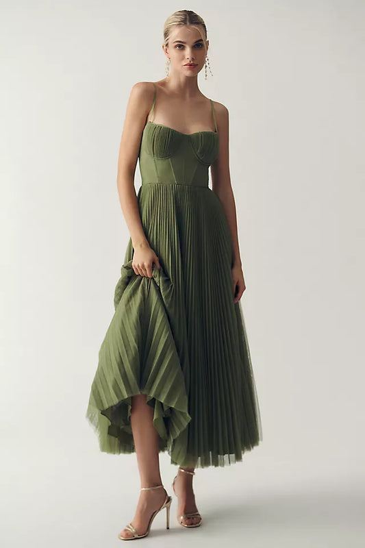 Catherine™ - Abito in tulle plissettato