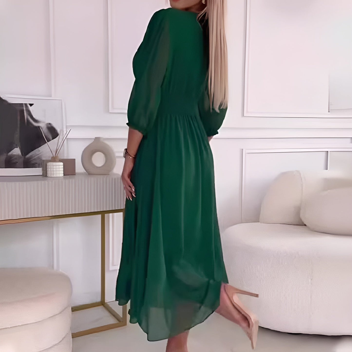 Chiara™ - Elegante vestito estivo in chiffon di seta ultraleggero