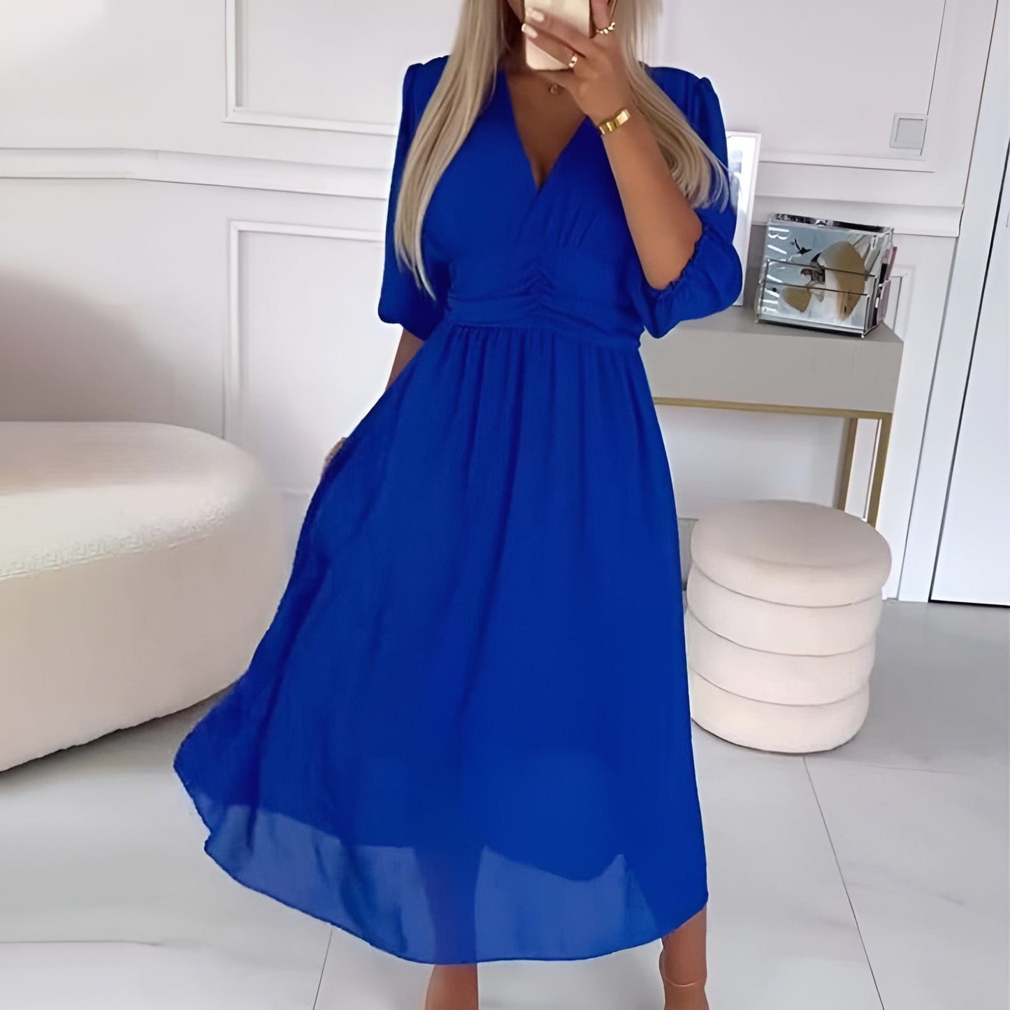 Chiara™ - Elegante vestito estivo in chiffon di seta ultraleggero