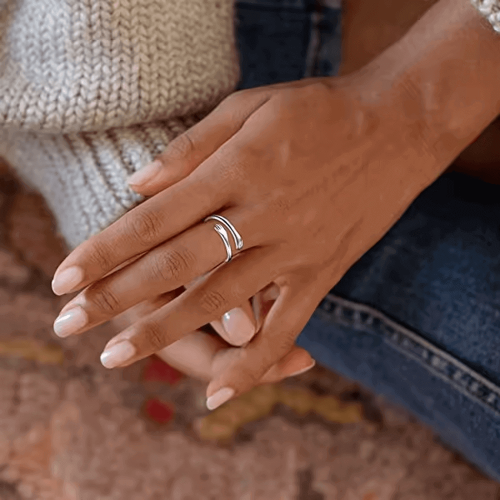 Anello da Donna in Argento Sterling 925 - Ti Amerò Per Sempre